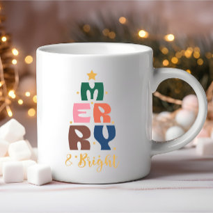 Mug Jolie et brillante typographie colorée