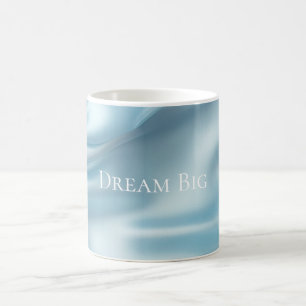 Mug Jolie Feminine Bleu Clair Faux Satin