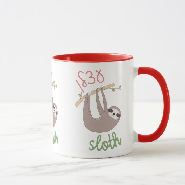 Mug Jolie fente avec hébreu pour les enfants juifs (Droite)