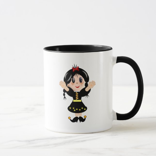 Mug Jolie fille de montagne (Droite)