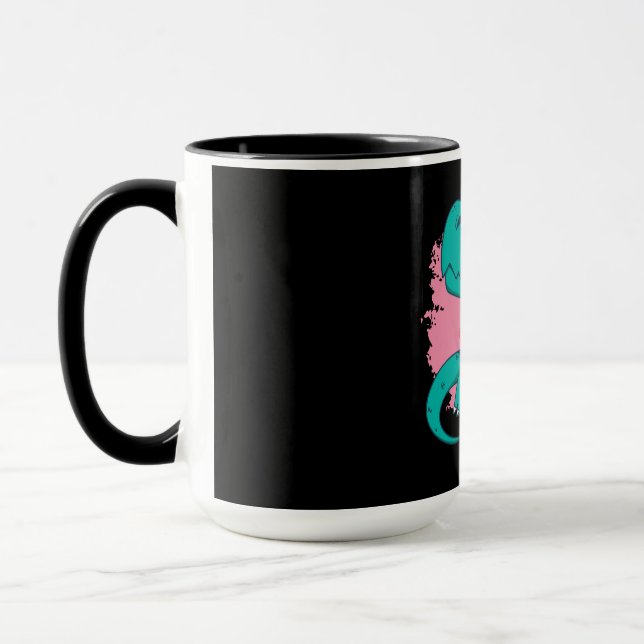 Mug Jolie Fille Dinosaure (Gauche)
