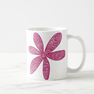 Mug Jolie Fleur - Crimson