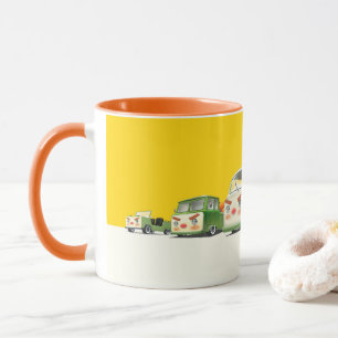 Mug Jolie gamme de voitures cartonnées
