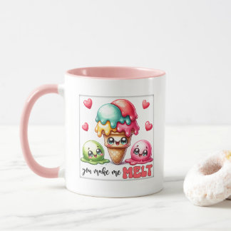 Mug Jolie glace amour mot art 