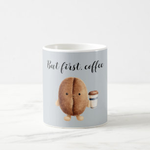 Mug Jolie Graine de Café Mais D'abord Café
