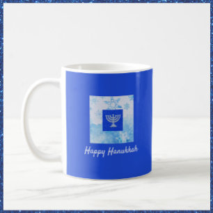Mug Jolie Hanoukka Bleue