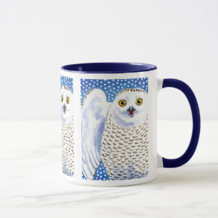 Mug Jolie hivernage hivernal de chouette