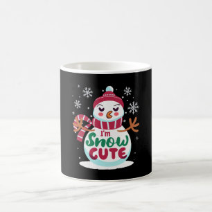 Mug Jolie neige ! Embrassez le charme hivernal de Noël