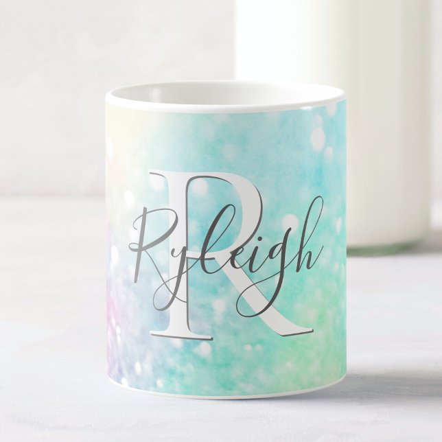 Mug Jolie Parties scintillant Holographique Iridescent (Créateur téléchargé)