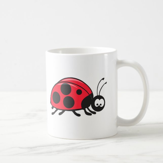 Mug jolie petite coccinelle (Droite)