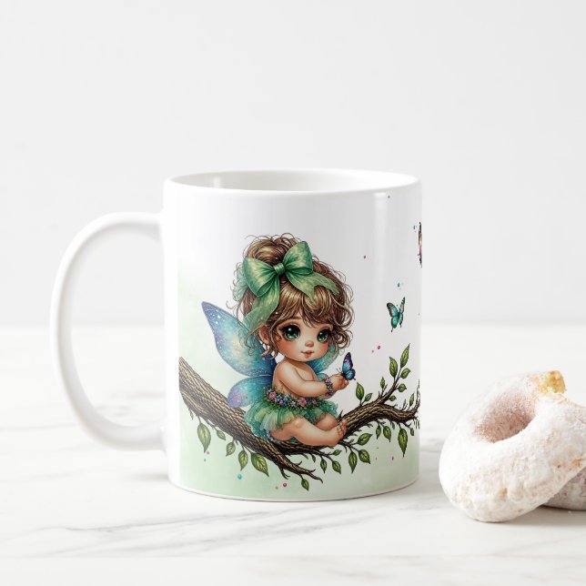 Mug Jolie petite fée  (Avec donut)