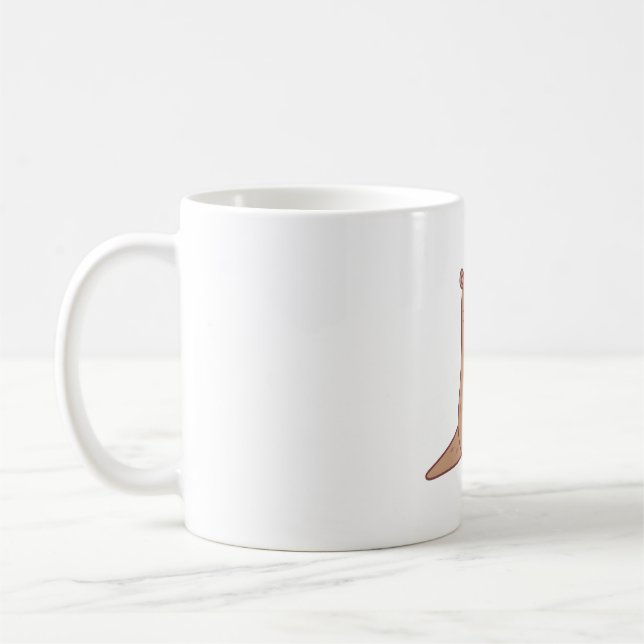 Mug Jolie Petite Otter Jouer Avec Beach Ball (Gauche)