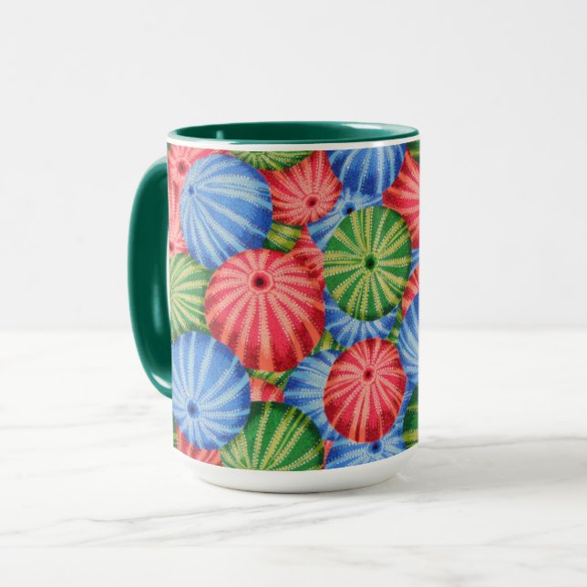 Mug Jolie Philip Jacobs Tissu Mer Ourchin (Devant gauche)