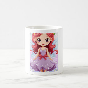 Mug Jolie Princesse Fée Esthétique Céramique Fantaisis