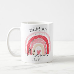 Mug Jolie Saint-Valentin Maman du Monde Meilleure Arc-