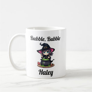 Mug Jolie sorcière personnalisée Halloween