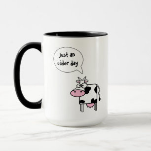 Mug Jolie Vache de Dessin Animé Drôle Jour du Pis