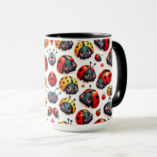 Mug Jolies coccinelles