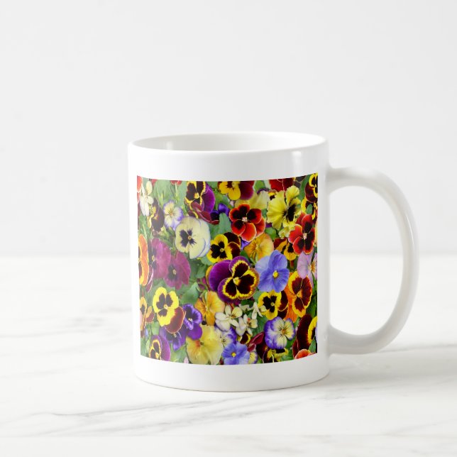 Mug Jolies Pansies (Droite)