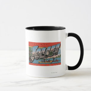 Mug Joliet, l'Illinois - grandes scènes de lettre