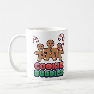 Mug Jolis Hommes en Pain d'Épices et Canne à Sucre de