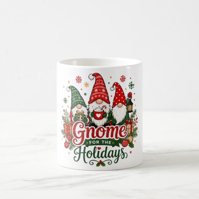 Mug Jolis nains de Noël pour les fêtes (Centre)