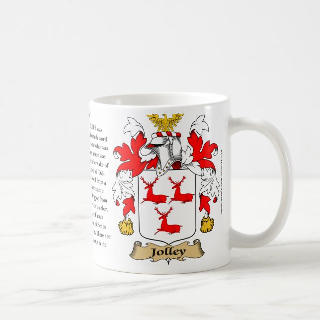 Mug Jolley, l'origine, la signification et la crête (Droite)
