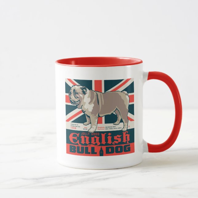 Mug Jolly Good English Bulldog (Droite)