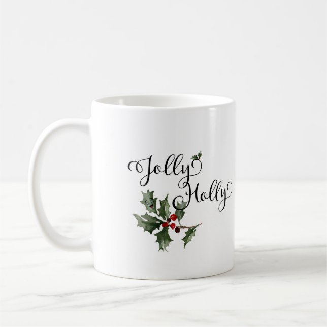 Mug Jolly Holly (Gauche)