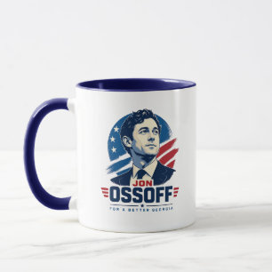 Mug Jon Ossoff gouverneur Pour une Géorgie meilleure