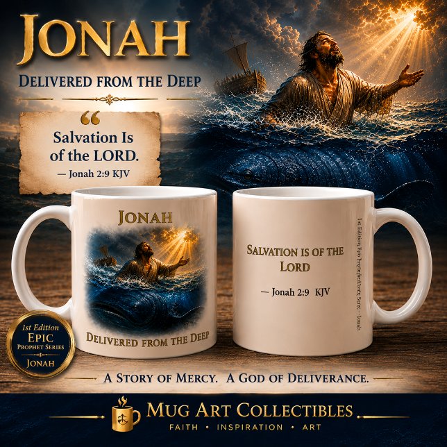Mug Jonas délivré des profondeurs Café (Créateur téléchargé)