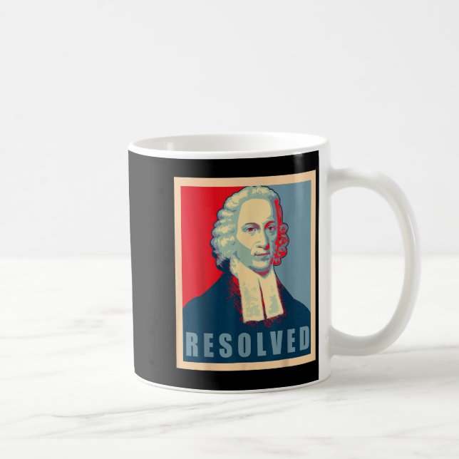 Mug Jonathan Edwards Calviniste Réformé Résolu (Droite)