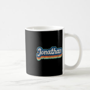 Mug Jonathan prénom garçon style vintage 70s 80s Pers