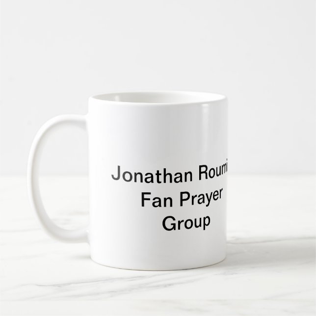 Mug Jonathan Roumie Groupe de prières (Gauche)