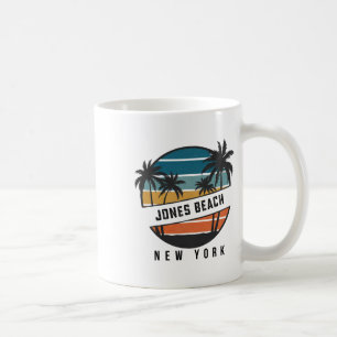 Mug Jones Beach New York rétro planche de surf surf