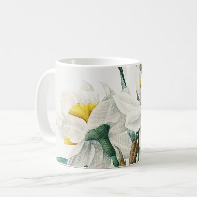 Mug Jonquille double, Pierre-Joseph Redouté, 1827 (Devant gauche)