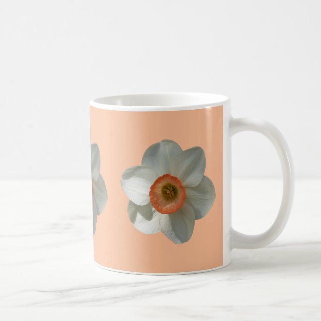 Mug Jonquille rose de printemps fleur (Droite)