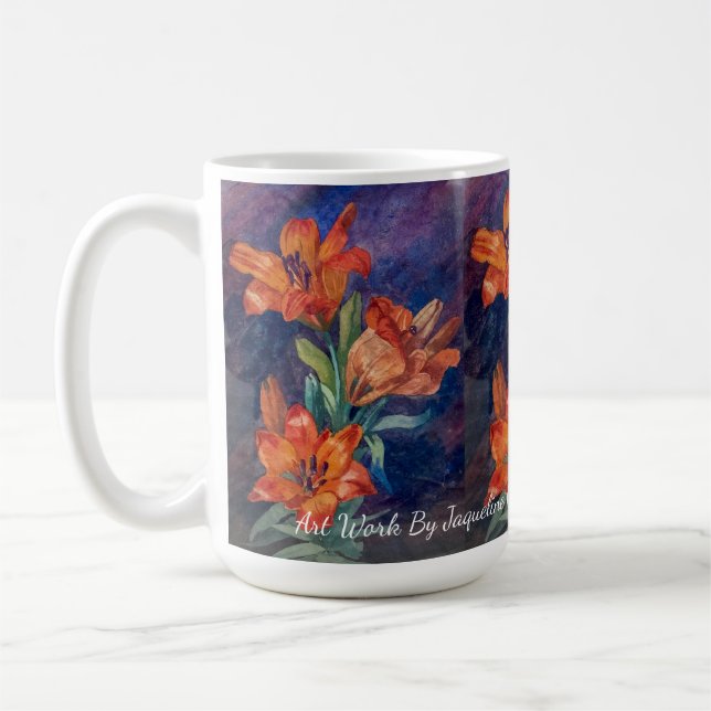 Mug Jonquilles par Jaqueline Cheron Bayard 1926 (Gauche)