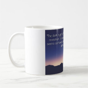 Mug Joseph Campbell cite la nuit noire de l'âme