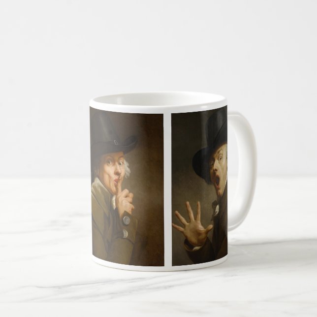 Mug Joseph Ducreux Collage (Devant droit)