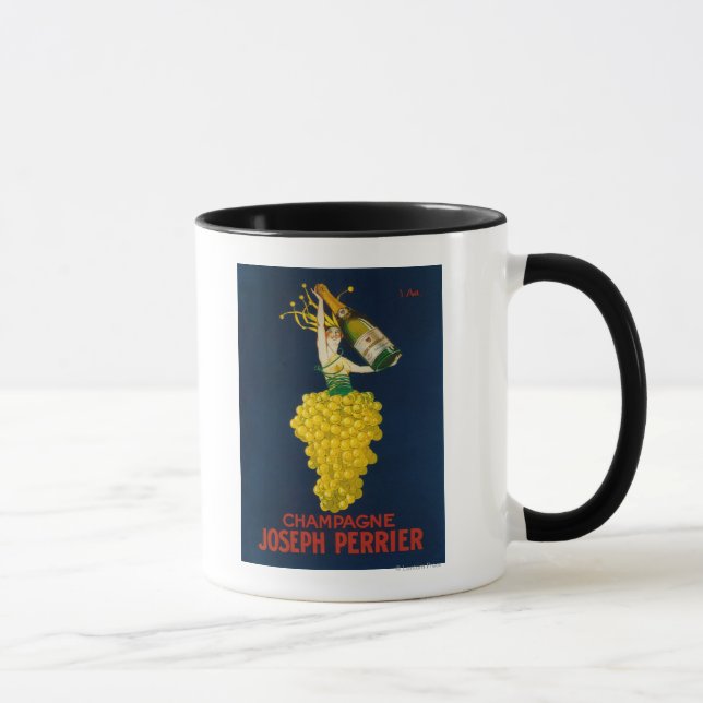 Mug Joseph Perrier Champagne Poster promotionnel (Droite)
