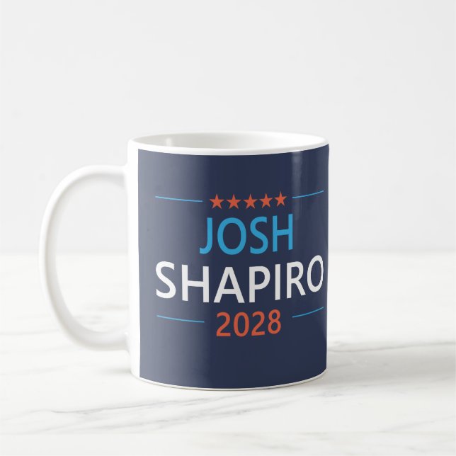 Mug Josh Shapiro 2028 (Gauche)