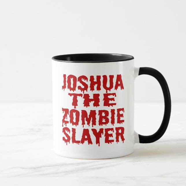 Mug Joshua Le calque Zombie (Droite)