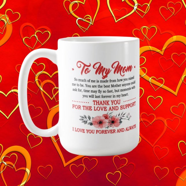 Mug Jote Maman poème ajouter monogramme (Créateur téléchargé)
