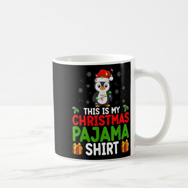 Mug Jote Penguin Xmas Éclaira Père Noël C'Est Ma Noël (Droite)