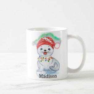 Mug Jote Seal Antarctique Chocolat chaud Nom de la boî
