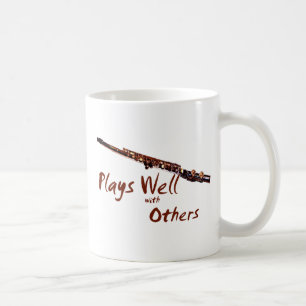 Mug Joue bien avec d'autres / Flûte