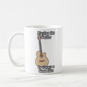 Mug Jouer à la guitare est toujours une bonne idée. vi
