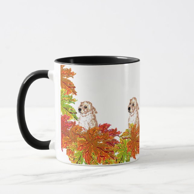 Mug : Jouer à l'automne (Gauche)