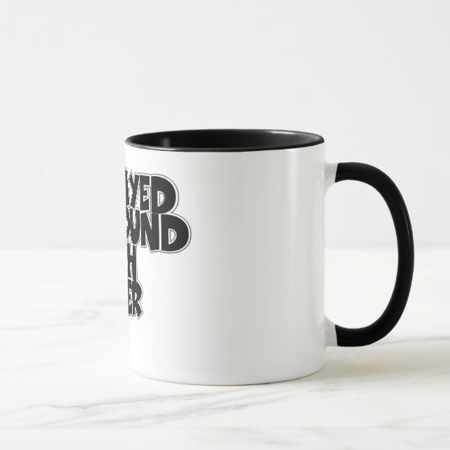 Mug Jouer au golf drôle (Droite)